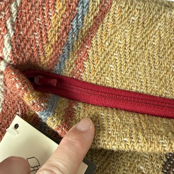 Pottery Barn SERAPE STRIPE Lumbar Wool 14" x 36"  Pillow Cover Southwest Boho - Picture 5 of 5